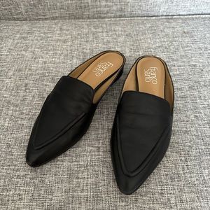 Black Franco Sarto Women's Slides